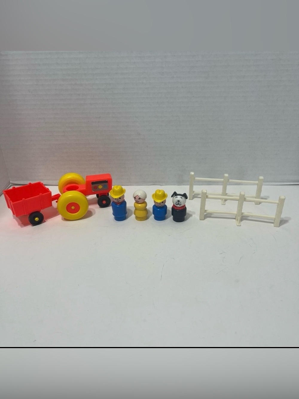 VINTAGE Fisher price little people farm accessories lot toys grandma figure